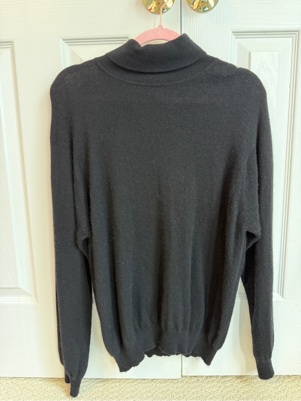 Vintage Charter Club Black Turtleneck Sweater